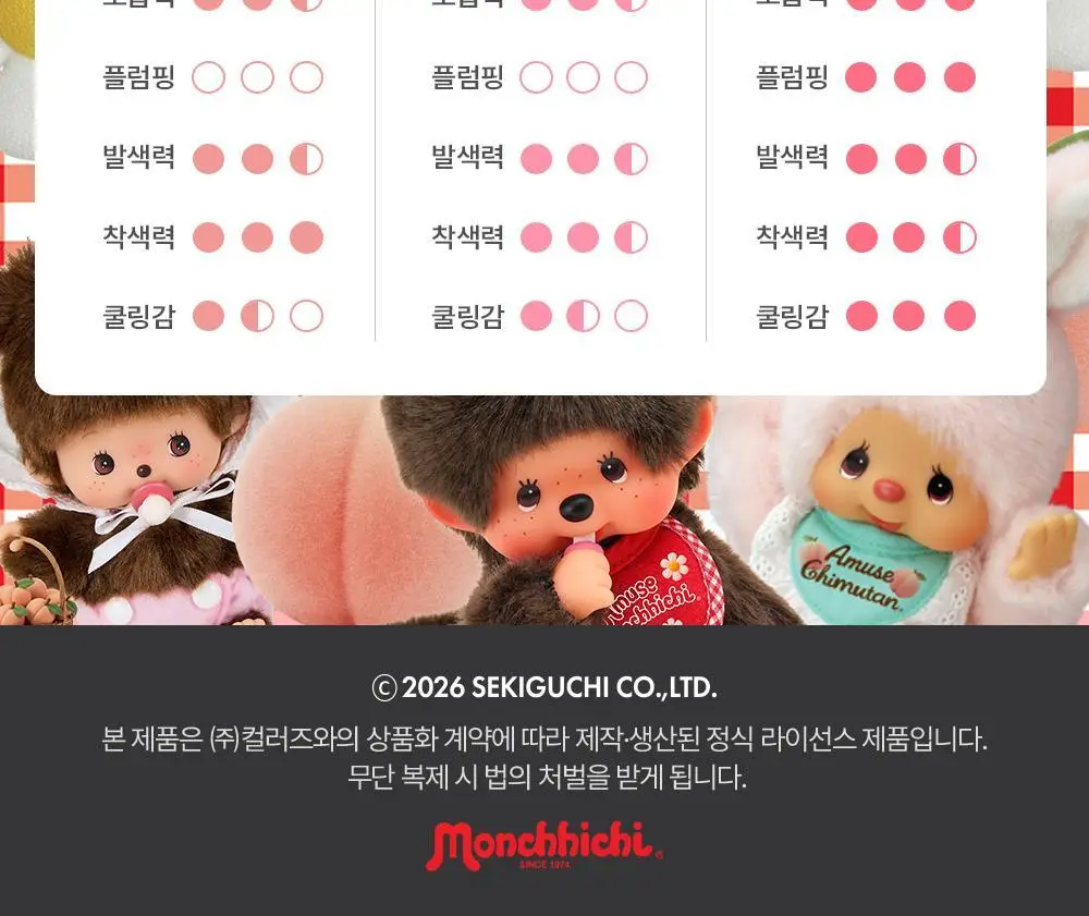 [몬치치 콜라보] 어뮤즈 젤핏 틴트 (+반지 립밤 랜덤 증정) 상세페이지 29